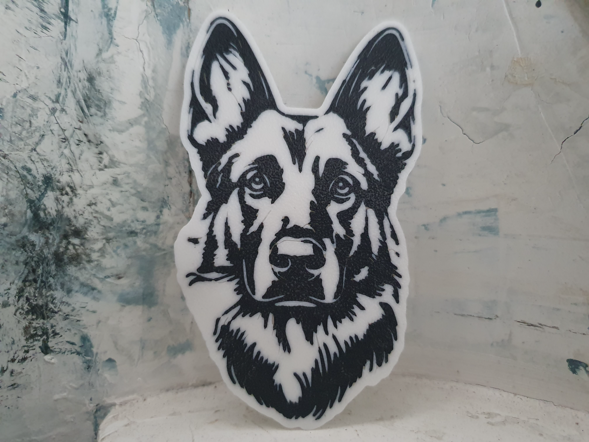 Schäferhund Wandbild Schlüsselanhänger etc