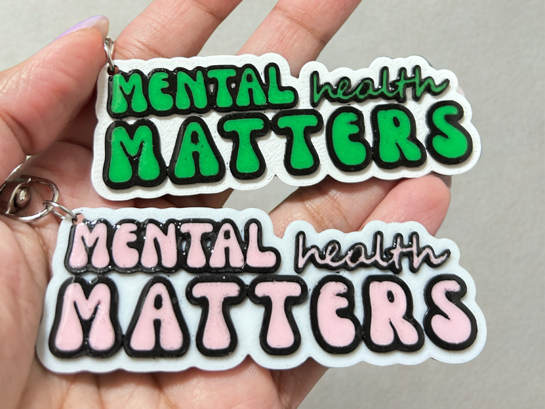 Mental Health Matters Keychain