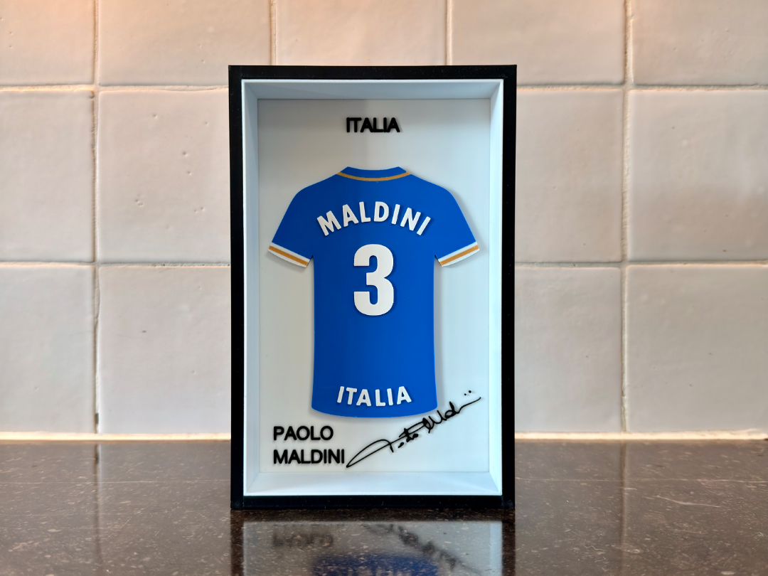 Paolo Maldini - Italia - Jersey Frame