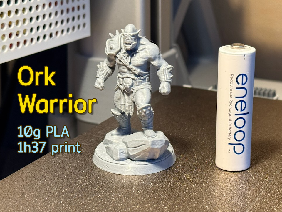 Ork Warrior Figurine