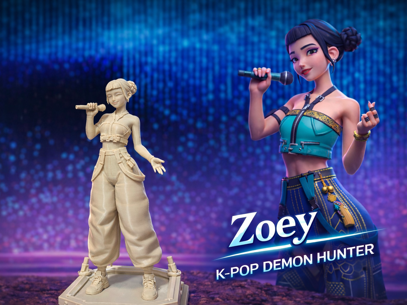 Zoey - K-pop Demon Hunter