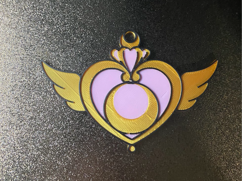sailor moon keychain