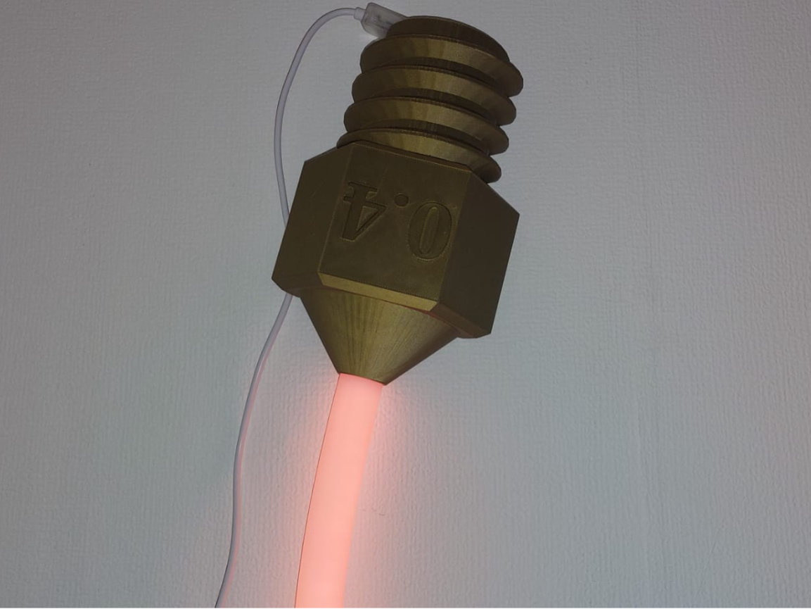 Nozzle LED tube Deco light