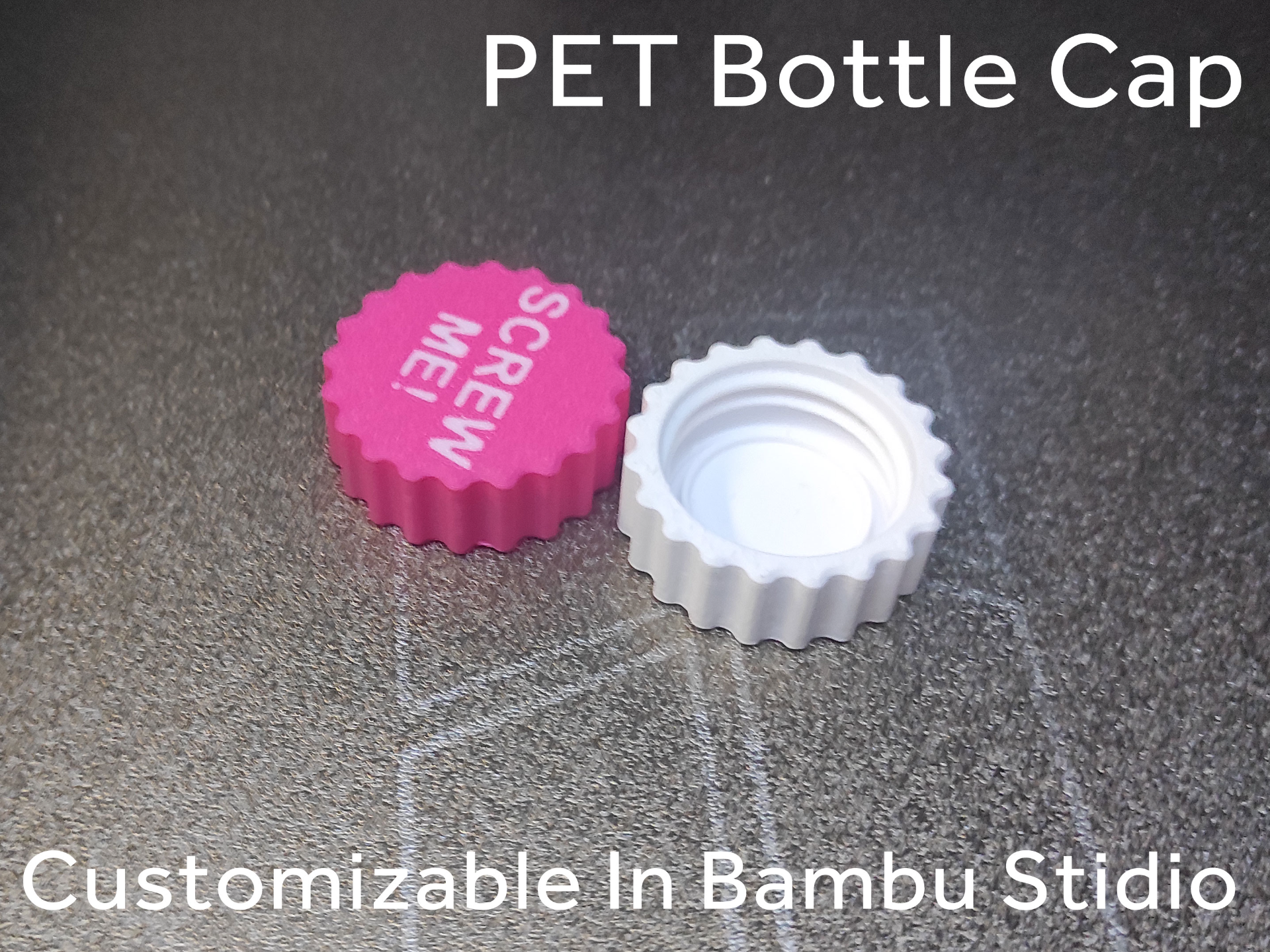 PET Bottle Cap - Customizable - PCO28-1810