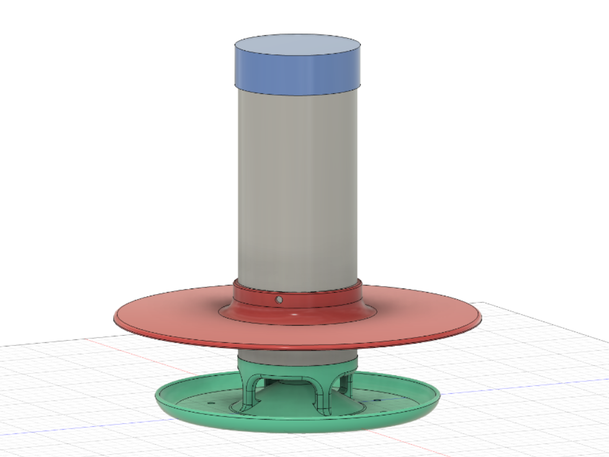Mangeoire pour Oiseau basée sur un Tube PVC