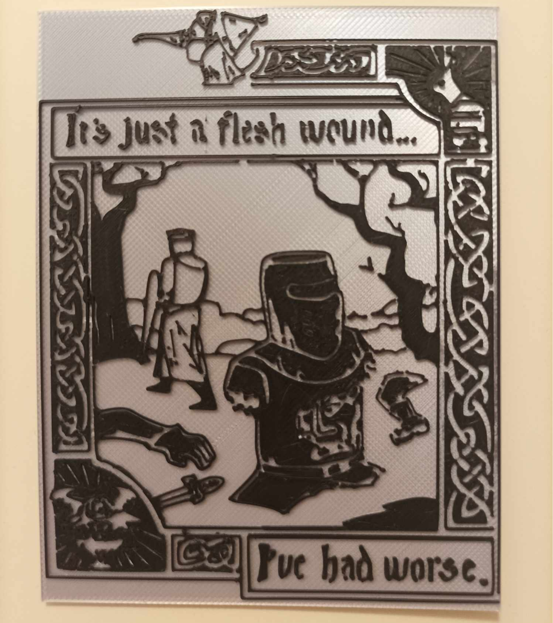 Monty Python and the Holy Grail Black Knight