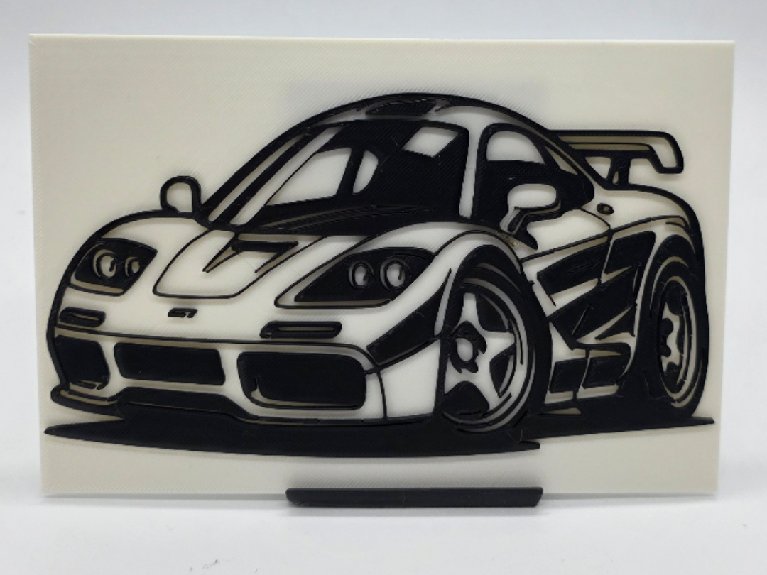 2D Wall Art McLaren F1 TinyCar