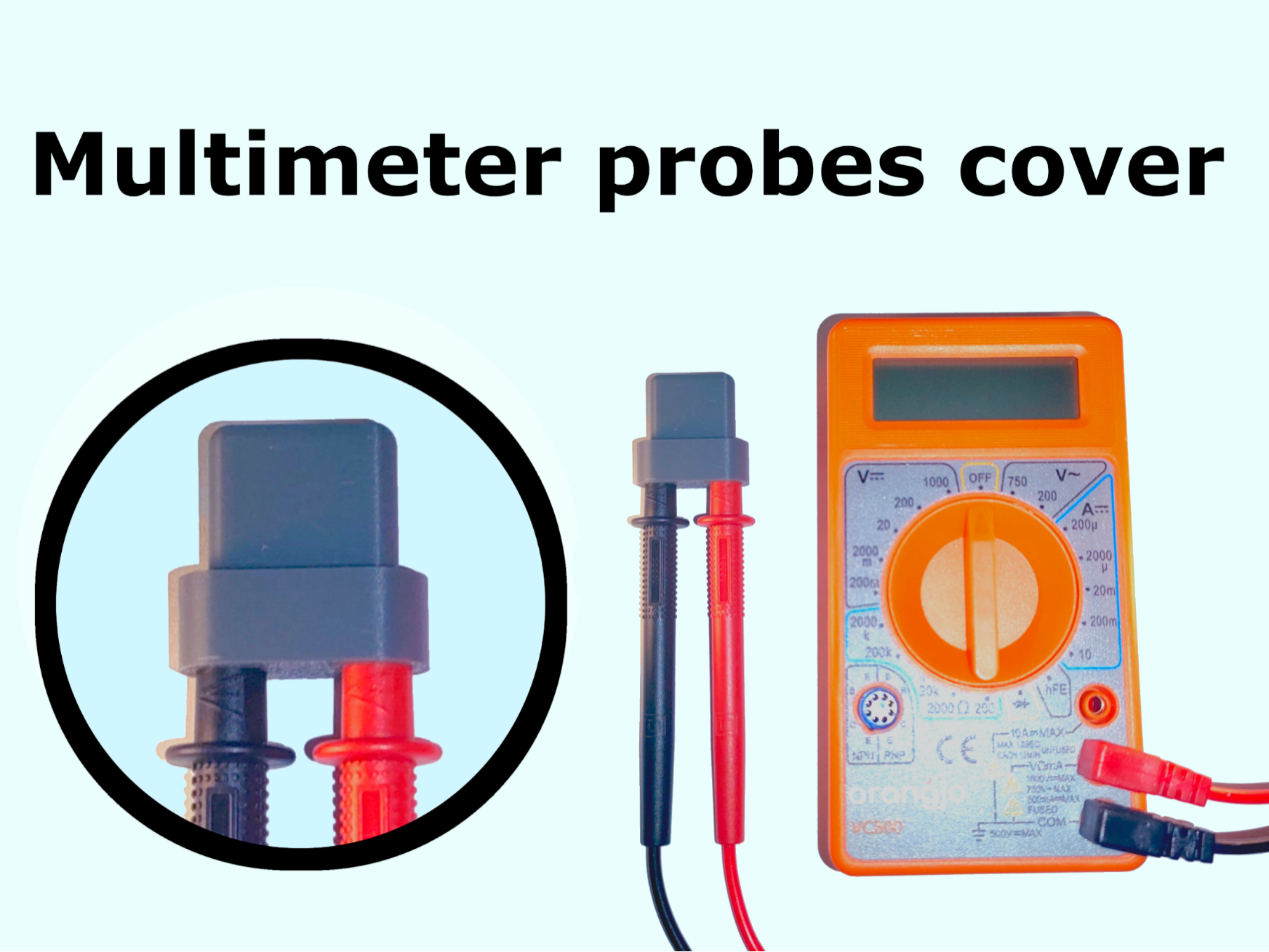 Multimeter probes cover