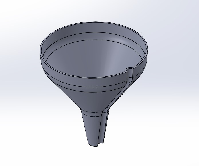 Funnel With Air Gap
