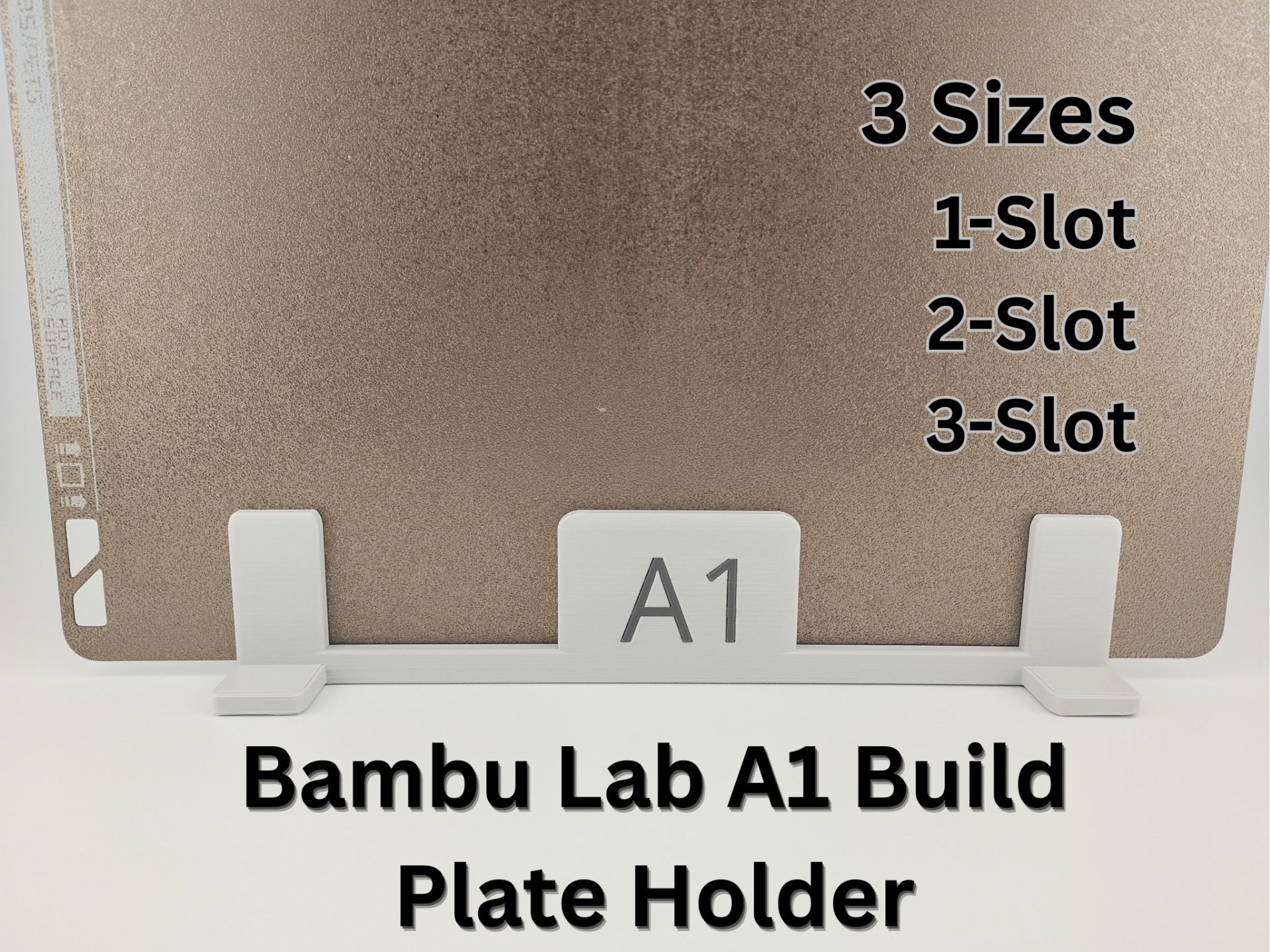 Custom Bambu Lab A1 Build Plate Holder
