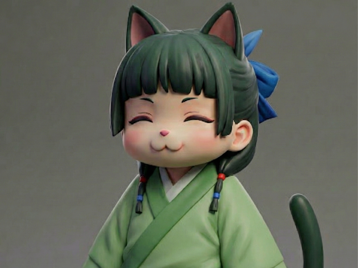 Maomao Chibi Gato Feliz: ¡La Alegría del Palacio!