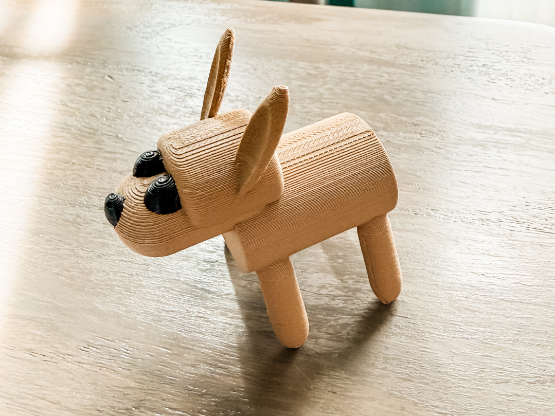 kid-made dog