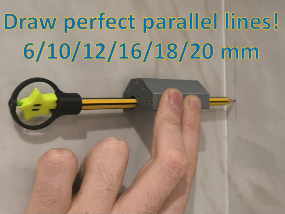 Multi Margin Parallel Scriber 6/10/12/16/18/20mm