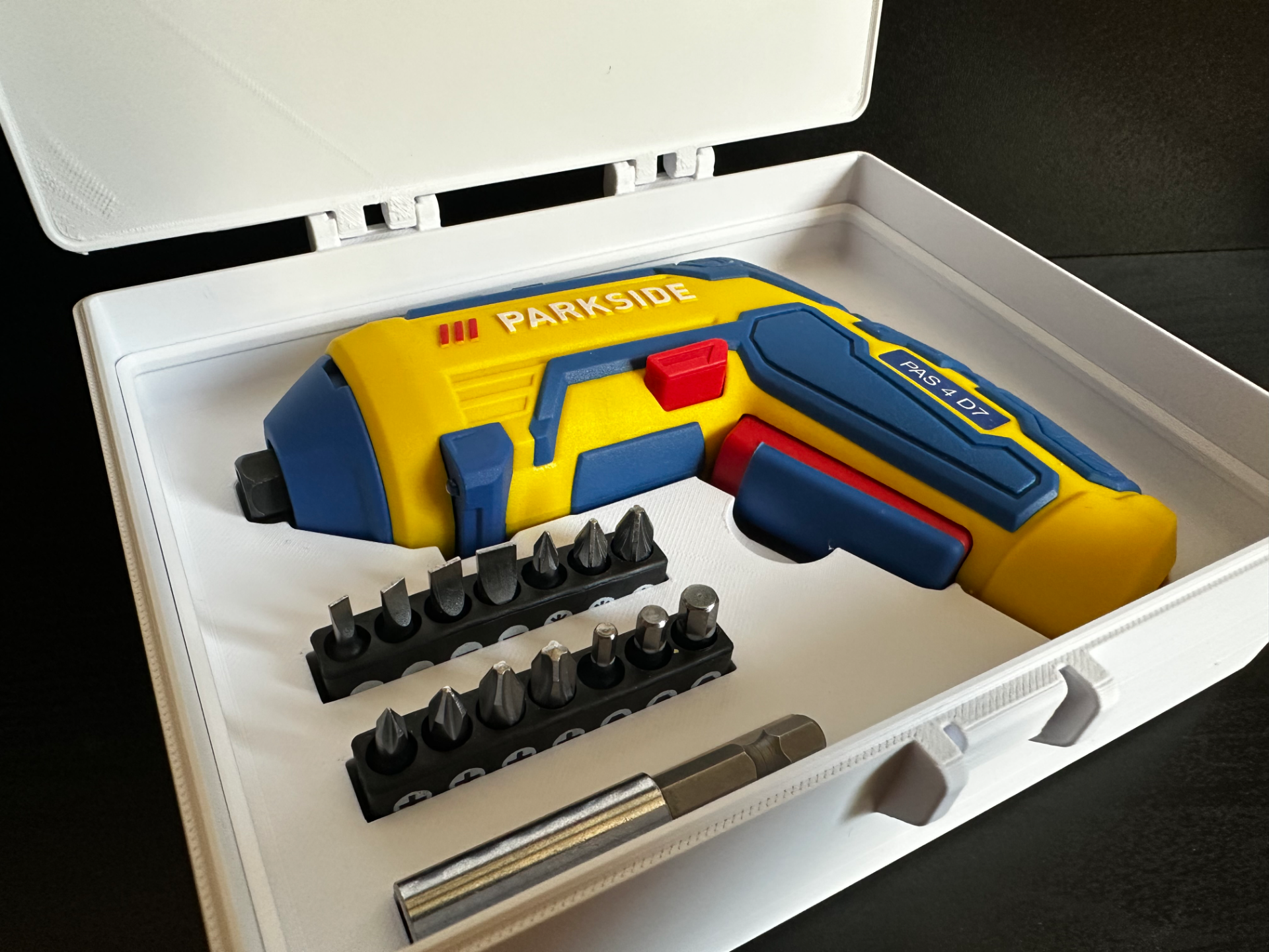 PARKSIDE Box mod. PAS4D7  4V Cordless Screwdriver