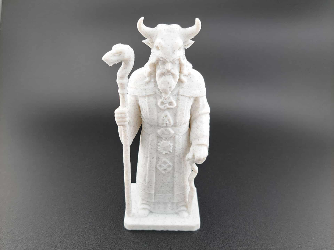 Slavic god Weles figure 3d