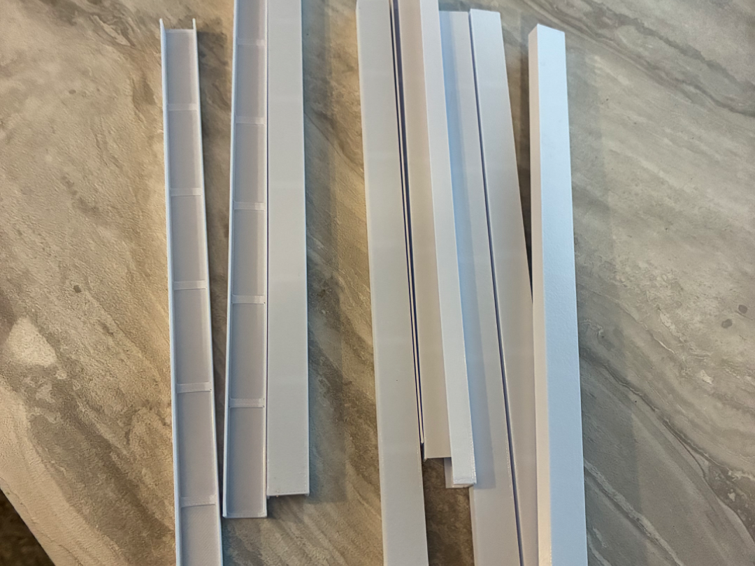 RV LED strip light diffuser