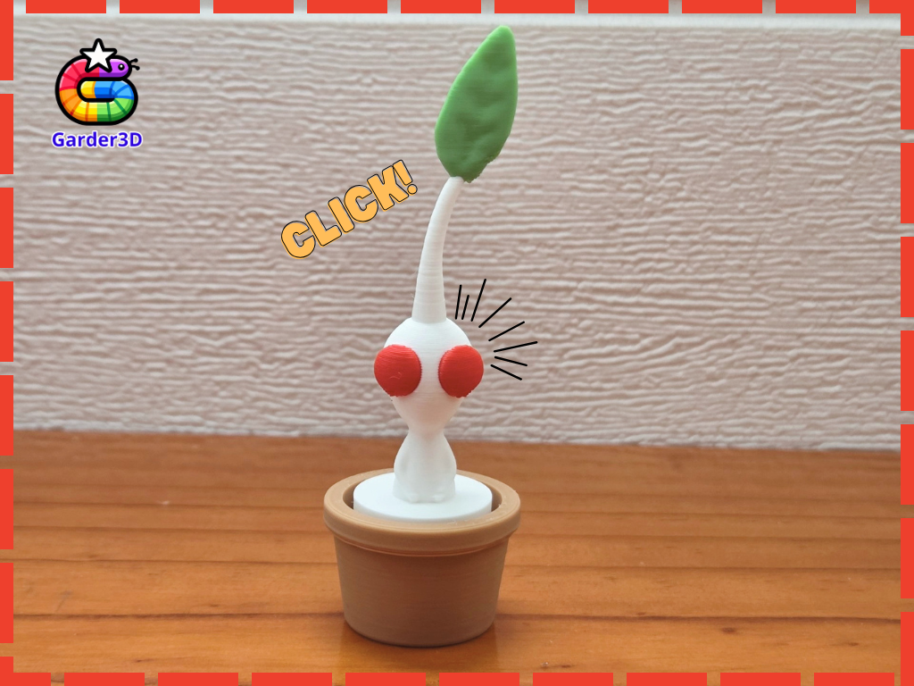 Clicker Pikmin Blanco