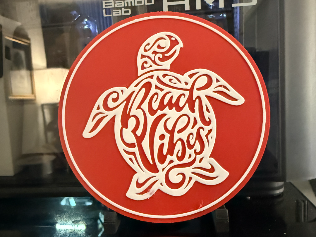 BEACH VIBES COASTER