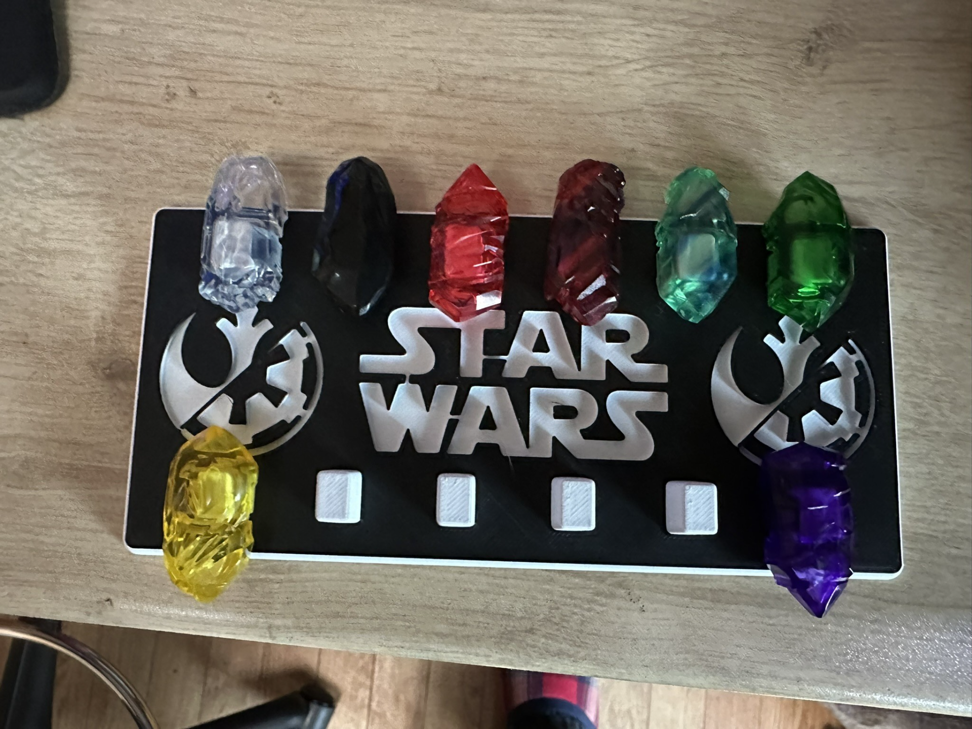 Star Wars Power Crystal mount holder Kyber crystal