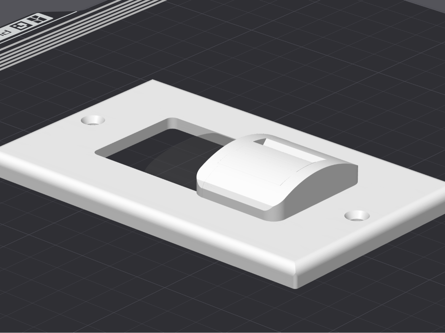 Motion Detector Single Cover Wallplate