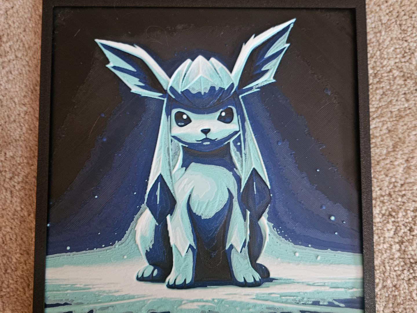 Glaceon hueforge picture