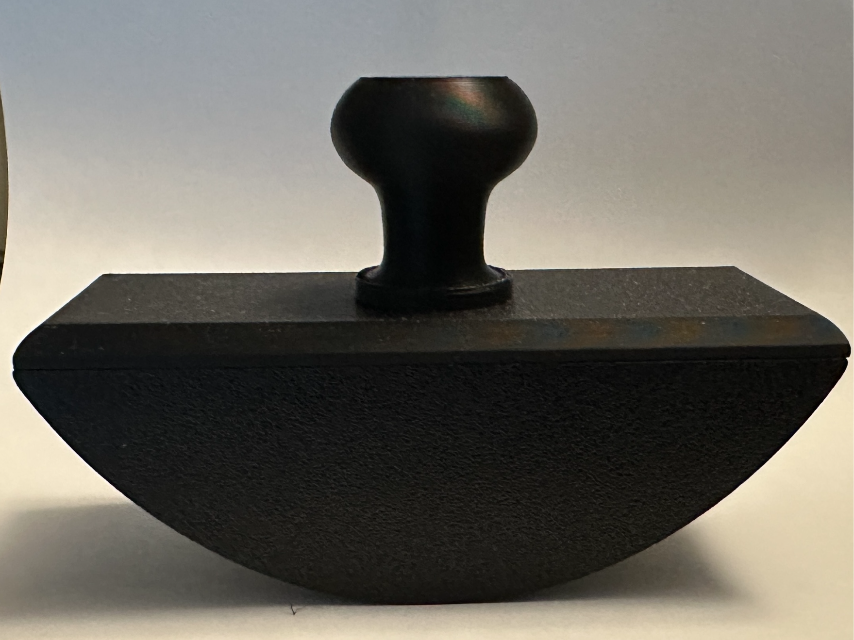 Vintage ink blotter spy receiver holder