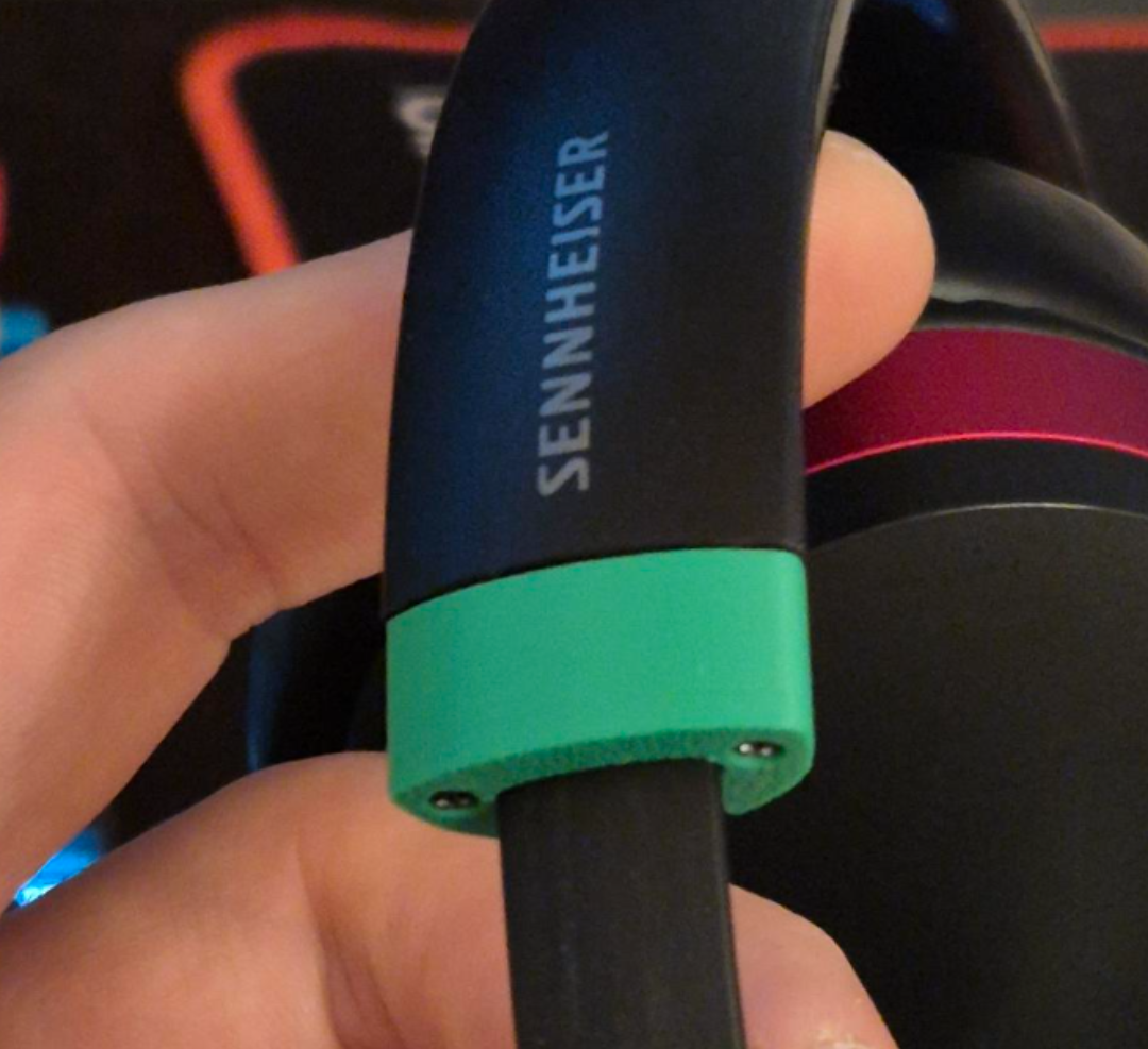 Sennheiser HD458 replacement accent pieces (L/R)