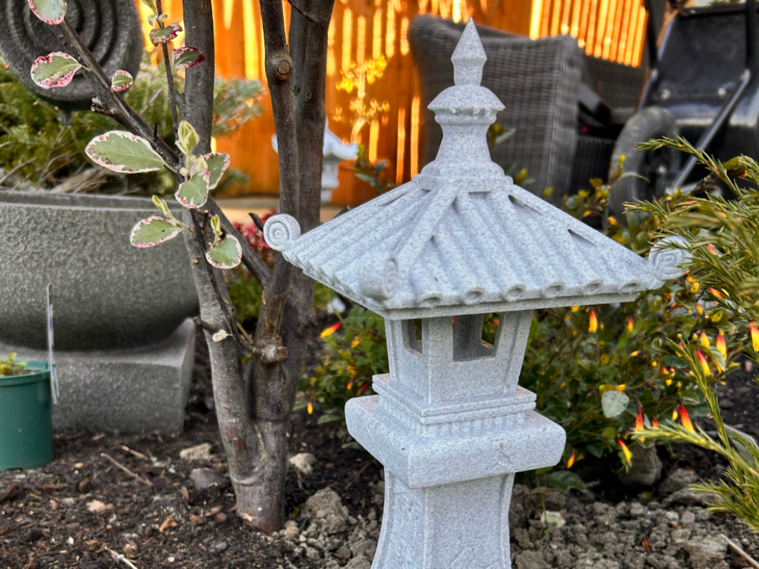 Chinese Pagoda Cracked marble style