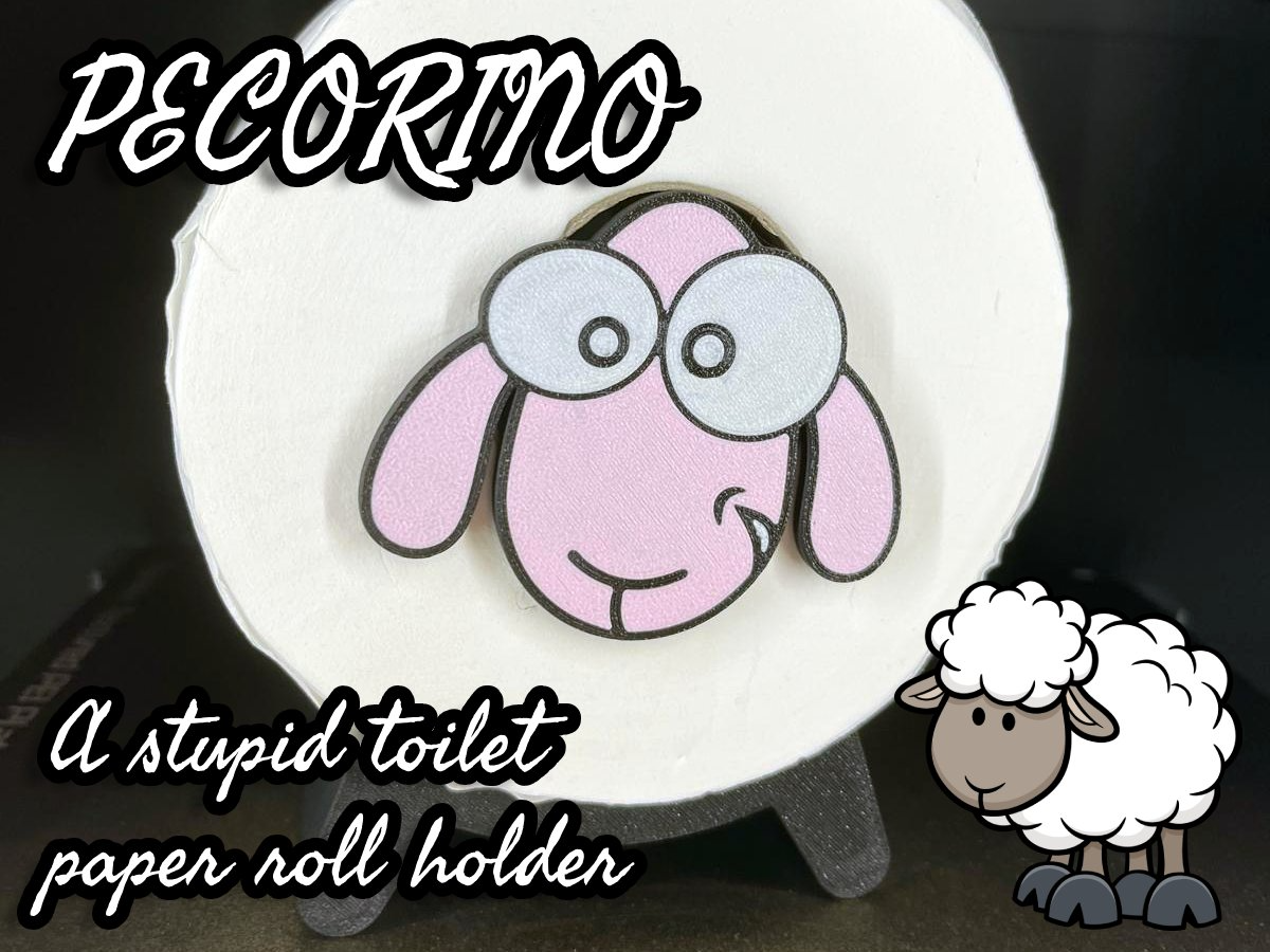 !! PECORINO !! Idiot Toilet Paper Sheep