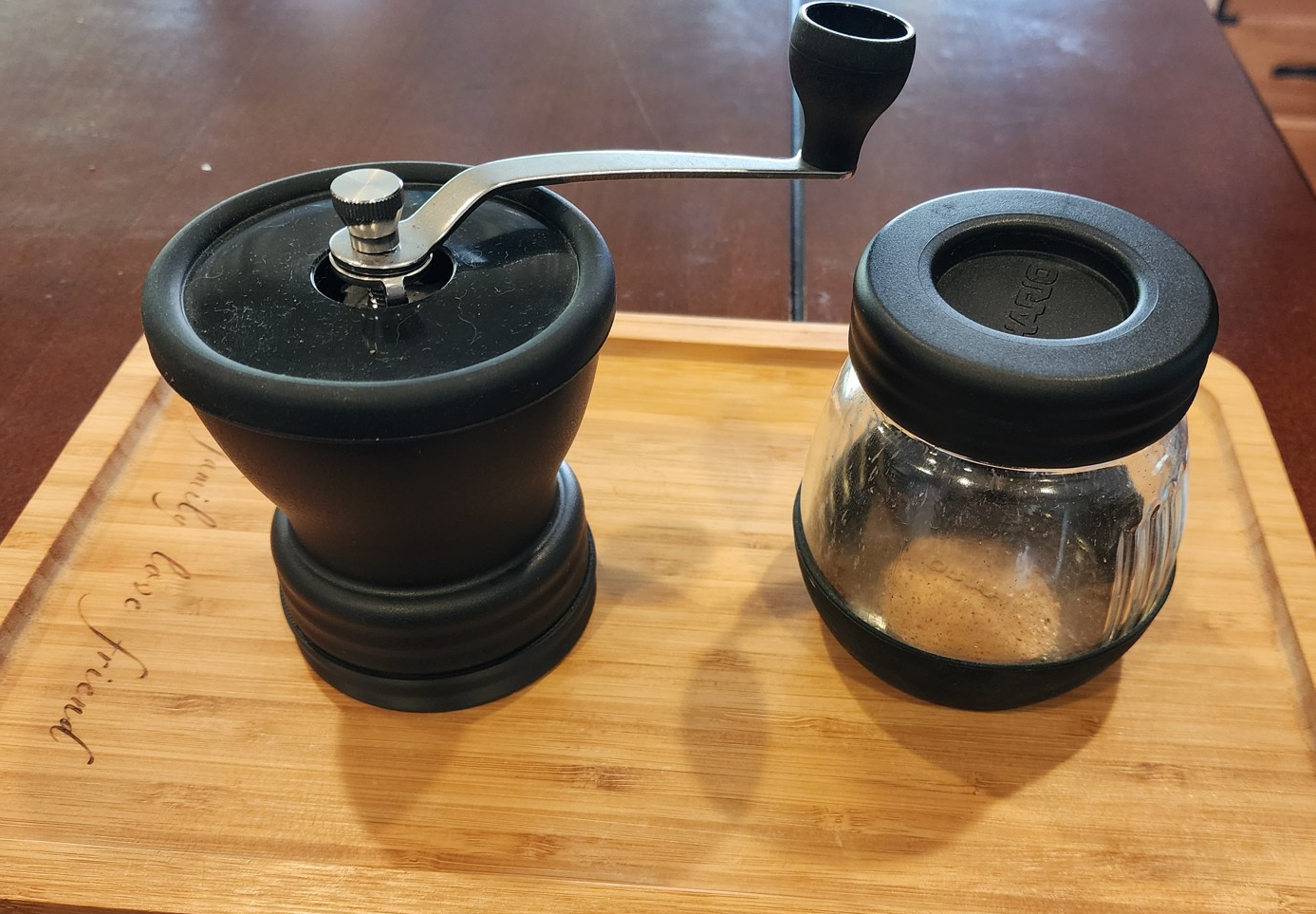 Coffee Grinder Stand - Hario