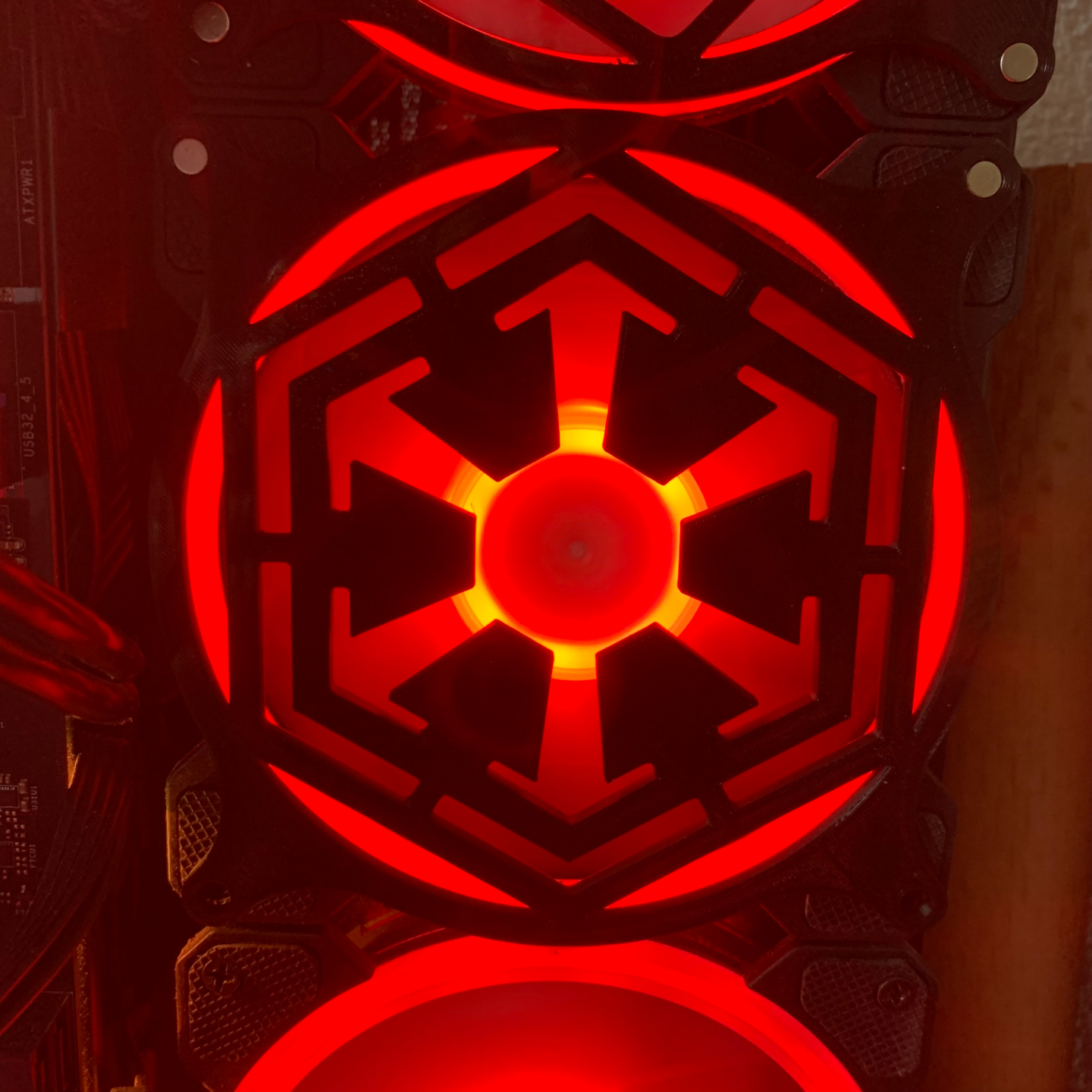 Sith Empire - Star Wars Fan Cover for 120mm fans