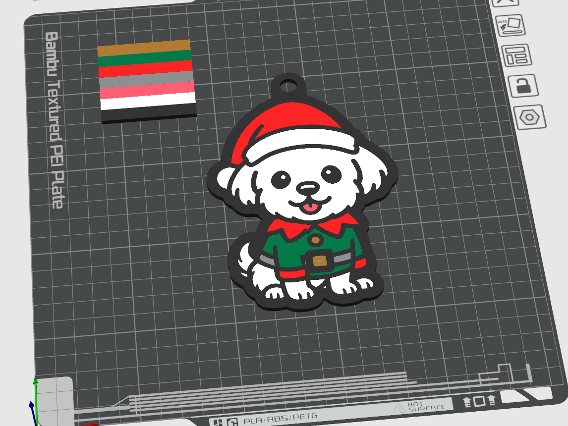 Maltese Christmas Helper