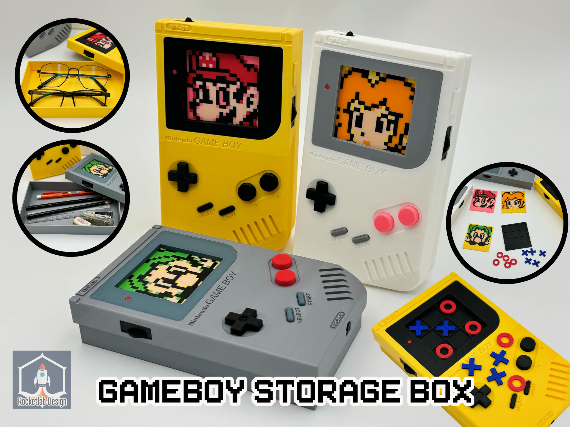 Gameboy Storage Box - Gameplay & Change Display