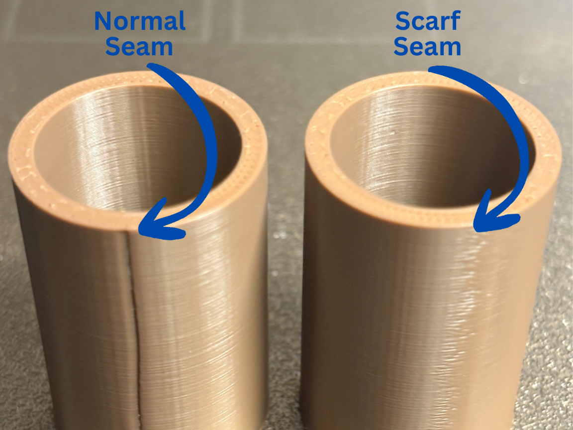 Scarf Seam Test - Cylinder with Hole