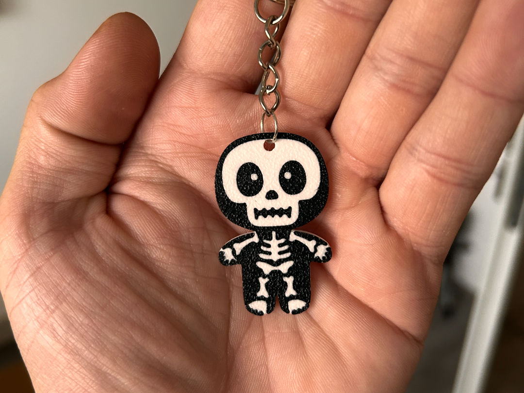 Skeleton keychain