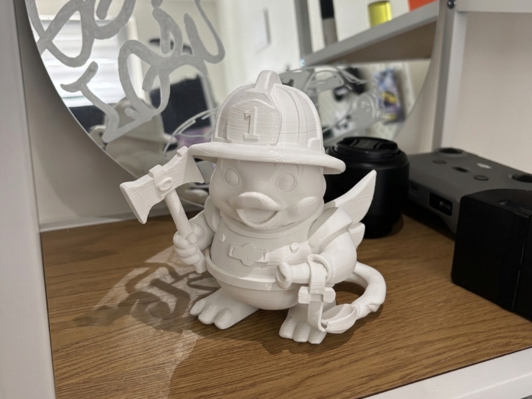 Firefighter Duckling | Brave Hero Duck Toy
