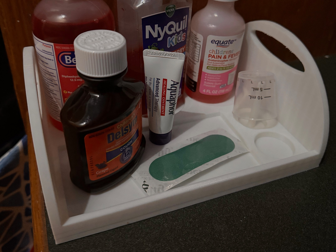 Countertop Medicine Caddy