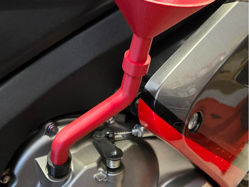 Öltrichter für Motorräder V2