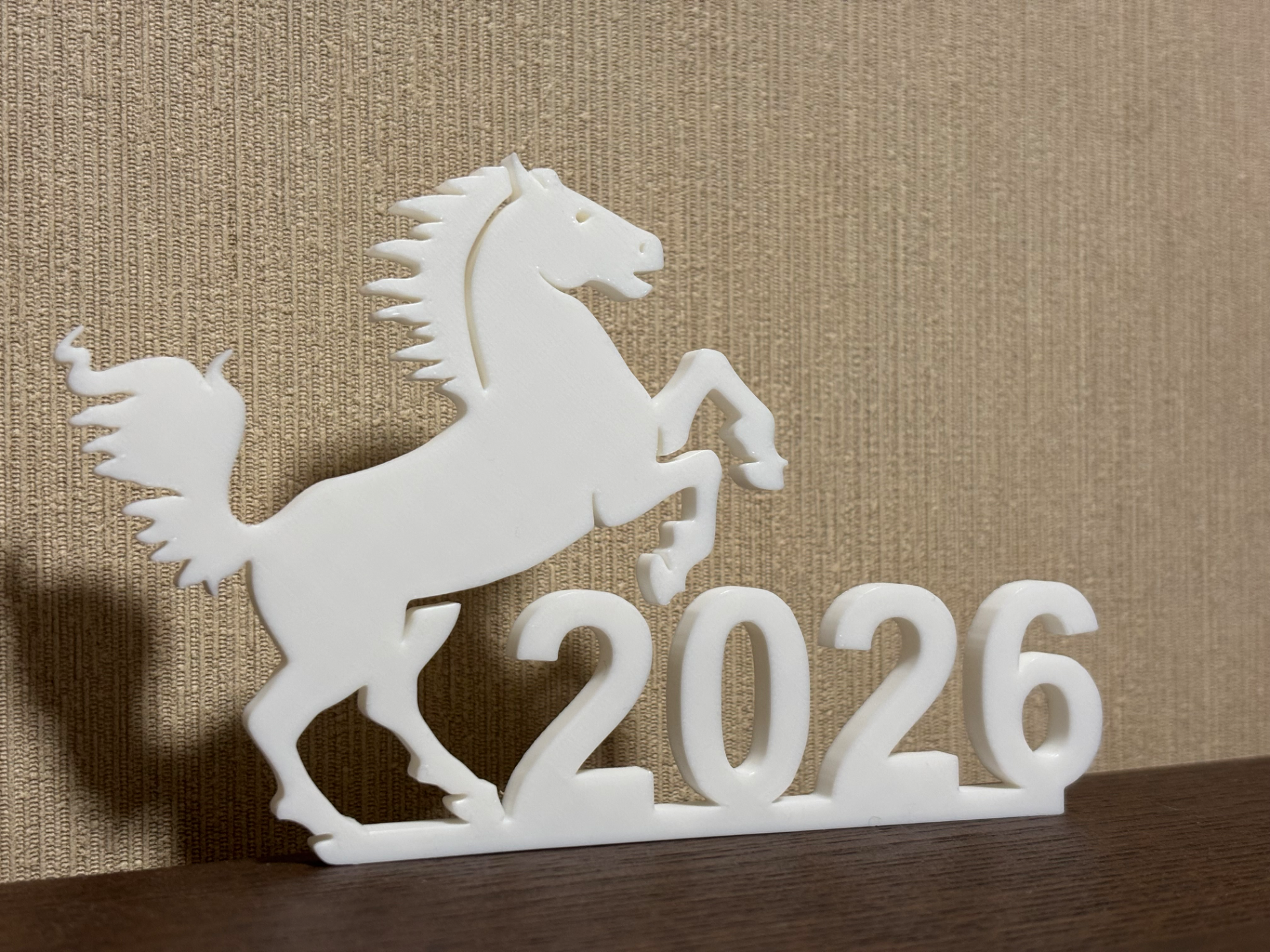 Flaming Horse 2026 – Symbolic Decorative Figurine