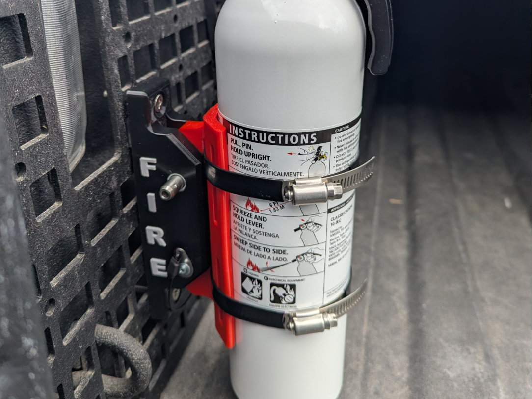 Quick Release Fire Extinguisher Holder