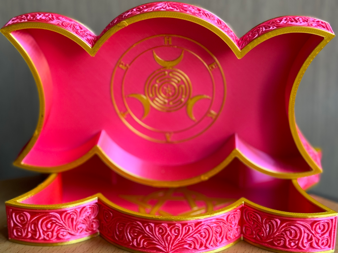 Hekate’s Triple Moon Trinket Trays