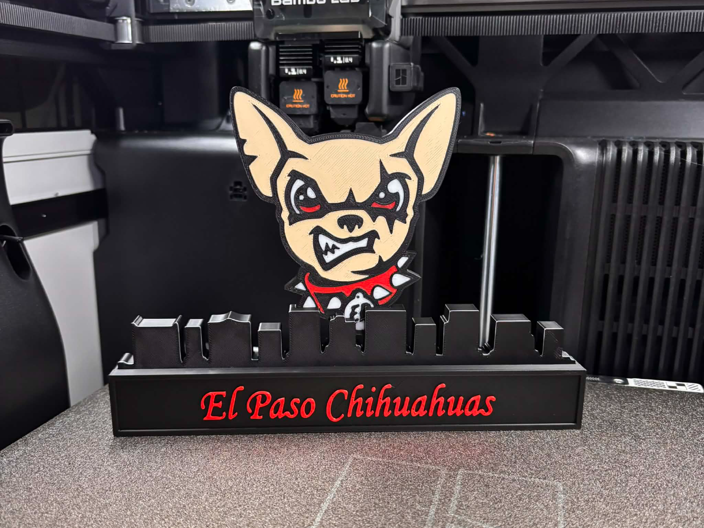 MLB - El paso Chihuahuas skyline Display!