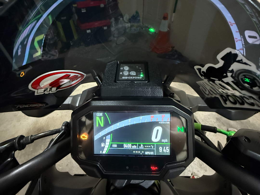 Oxford Heated Grip Mount for Z650 and Z900
