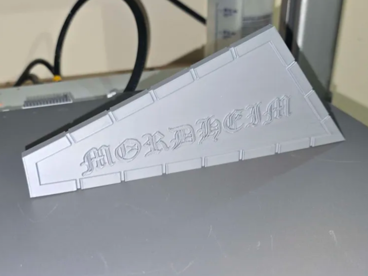 Double Sided Mordheim Ruler