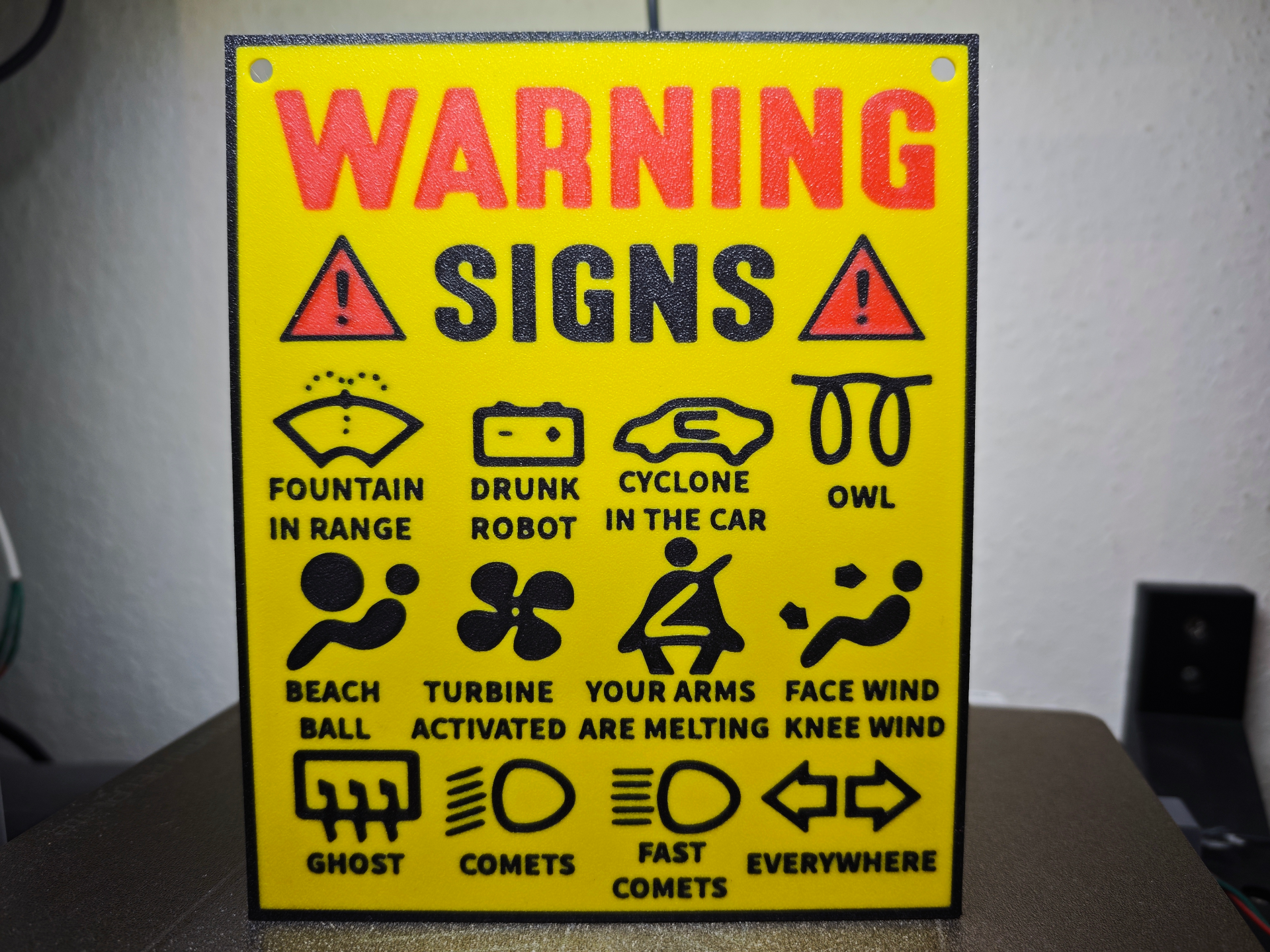 Car Warning Light