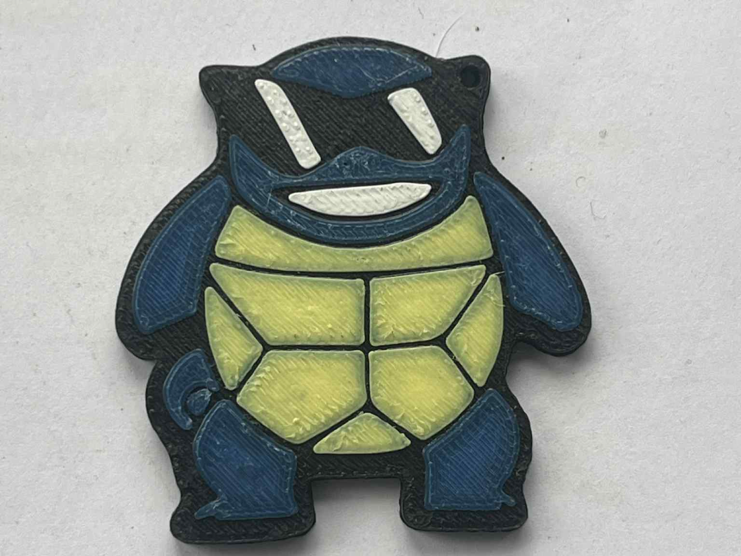 squirtel pokemon keyring