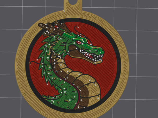 Porte clé Shenron DBZ by S3D