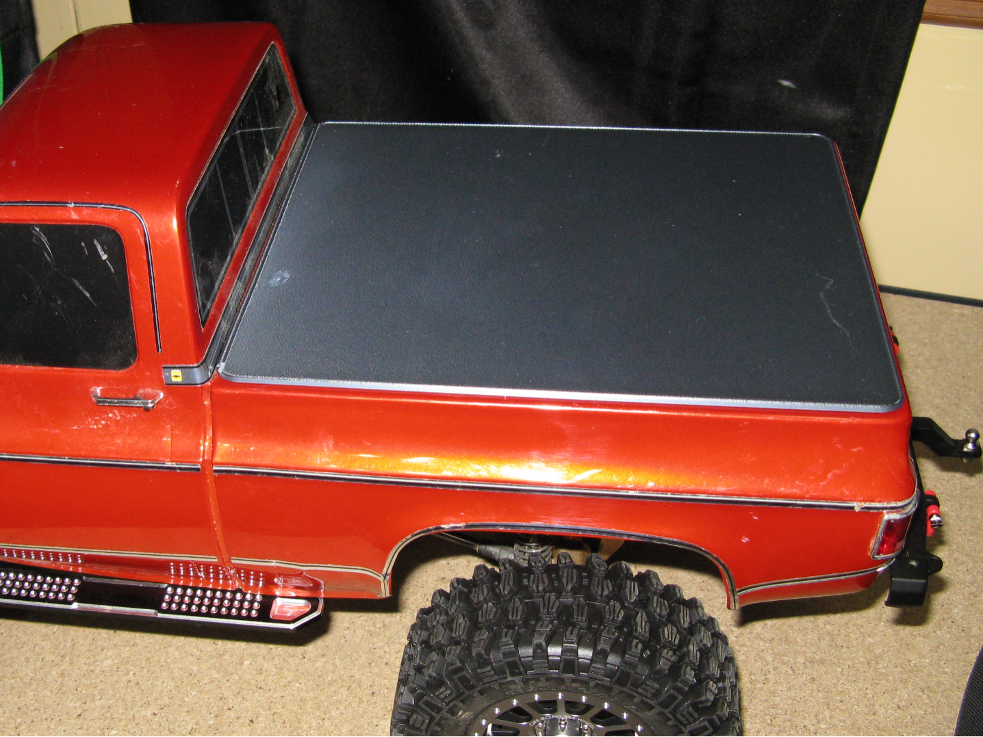 traxxas trx4 high trail bed cover