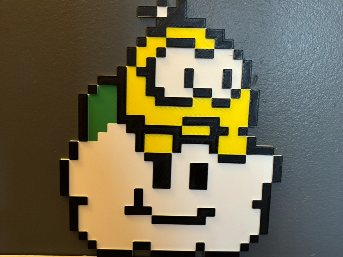 8bit Lakitu Wall Art