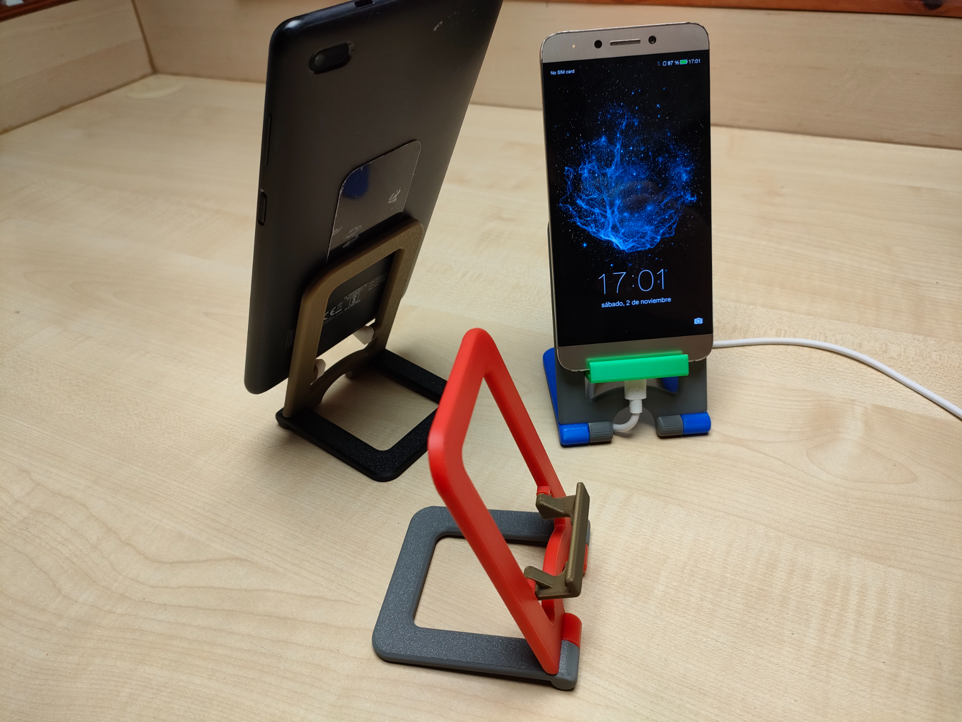 soporte plegable para telefono y tablet pequeña